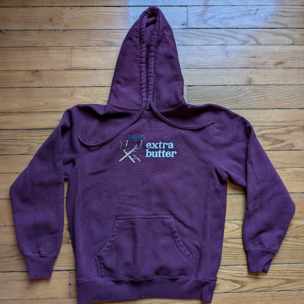 Maroon Extra Butter Hoodie
